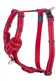 Rogz Utility Control - Hondentuig - Rood - Nylon - Large