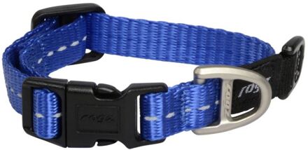 Rogz Utility - Halsband Hond - Blauw - Nylon - Extra small