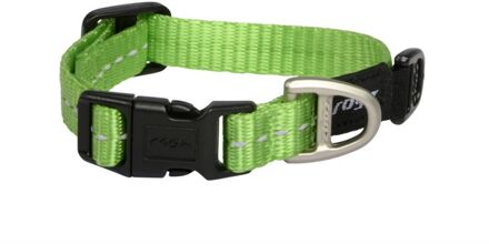 Rogz Utility - Halsband Hond - Groen - Nylon - Extra small