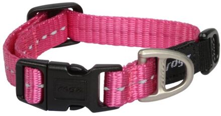 Rogz Utility - Halsband Hond - Roze - Nylon - Extra small