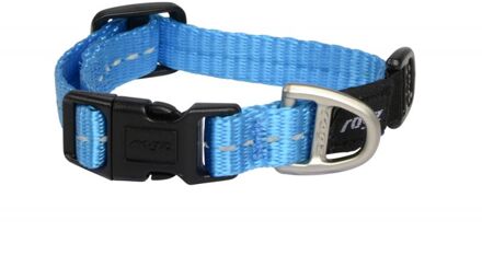 Rogz Utility - Halsband Hond - Turquoise - Nylon - Extra small
