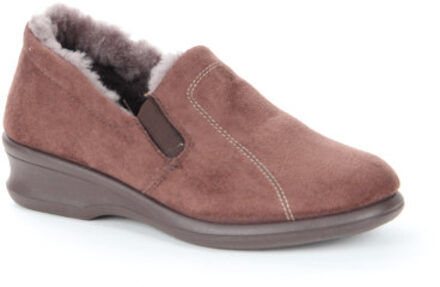 Rohde 2516-71 dames pantoffel (gesloten hiel) - maat 38 Bruin