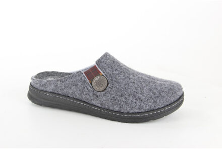 Rohde 7142-84 heren pantoffel (open hiel) - maat 44 Grijs