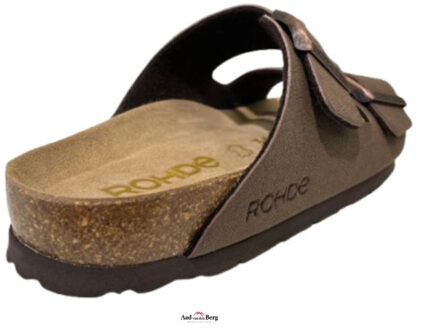 Rohde Damesschoenen slippers - maat 40 Bruin