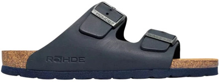 Rohde Flat Sandals Rohde , Blue , Heren - 45 Eu,40 Eu,42 Eu,44 Eu,41 Eu,43 Eu,46 EU