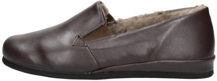 Rohde Heren Pantoffels Donkerbruin - 47