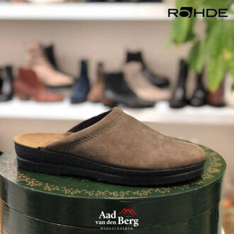 Rohde Herenschoenen slippers - maat 42 Bruin