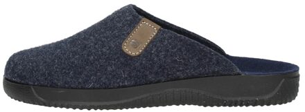 Rohde Mannen Sloffen Kleur: Blauw Maat: 43