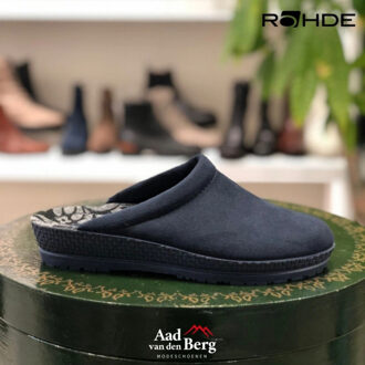 Rohde Pantoffels - maat 39 Blauw