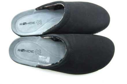 Rohde Pantoffels - maat 42 Zwart