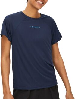 Rohnisch Active Logo Shirt Dames donkerblauw