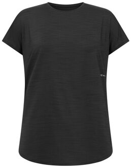 Rohnisch motion tee training t-shirt korte mouw dames - - maat XL Zwart