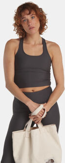 Rohnisch Ribbed R Tank Dames Grijs - M