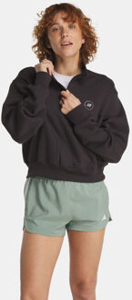 Rohnisch Soft Sweat Half Zip Trui Dames Zwart - M