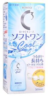 Rohto C Cube Soft One Cool a Multi-Purpose Contact Lens Solution 500ml