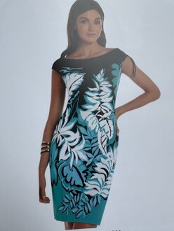 Roidal Bad & Beach Roidal JURK ALMA Blauw, zwart, wit - 40