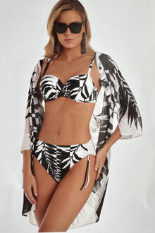 Roidal Bad & Beach Roidal SHIRT EVA Zwart & Wit - 38