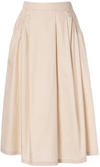 Rok l3125 luisa - maat 36 Beige