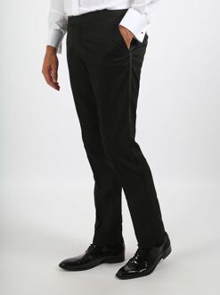 Rokkostuum Broek Wol Blend Zwart - 102,106,25,26,27,29,44,46,50,54,56,58,60