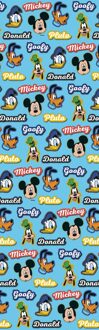 Rol Cadeaupapier Disney Mickey Goofy Donald Multikleur - Print