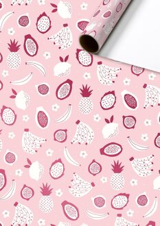 Rol Cadeaupapier Fruit Multikleur - Print
