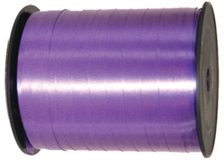 Rol lint in paarse kleur 500 m - Cadeaulinten