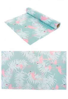Rol Tafelloper Roze Flamingo (0,28x5m) Multikleur - Print
