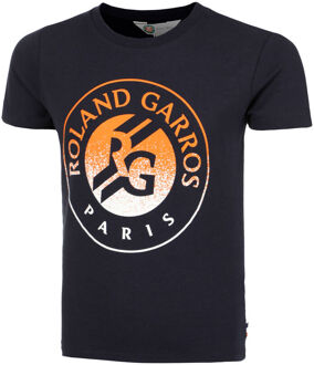 Roland Garros Big Logo T-shirt Kinderen blauw - 104