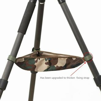 Rolanpro Fotografie Gewicht Balans Statief Licht Stands Steen Zand Tas Statief Driehoek Pocket Fotografie Apparatuur Opbergtas groen camouflage