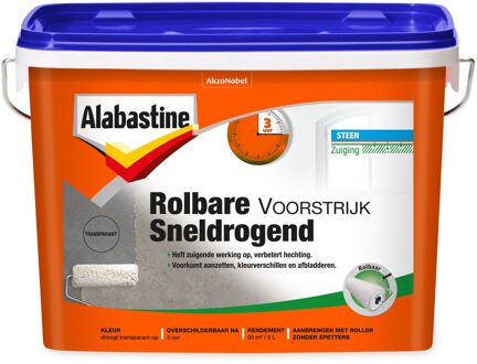 Rolbare Voorstrijk Sneldrogend - 5 liter