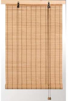 Rolgordijn Bamboe - naturel - 60x180 cm - Leen Bakker Grijs