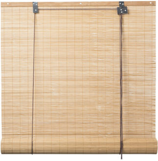 Rolgordijn bamboe - naturel - 90x180 cm