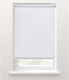 Rolgordijn Lichtdoorlatend - 80x160 Cm - Polyester - Wit