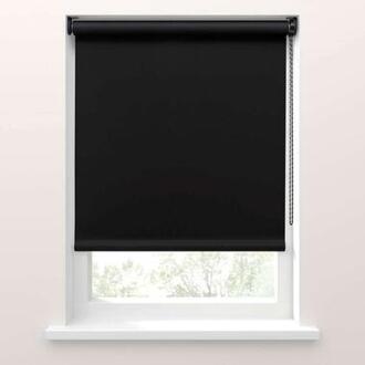 rolgordijn verduisterend zwart - 100x240 cm - Leen Bakker - 240 x 100