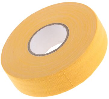 Roll Doek Tape Grip Voor Ijshockey Stick Blade Katoen Mouwen Wrap 25 Yards geel