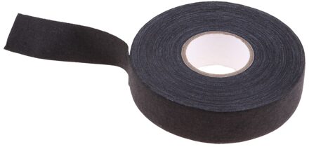 Roll Doek Tape Grip Voor Ijshockey Stick Blade Katoen Mouwen Wrap 25 Yards zwart