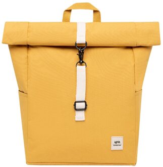 Roll Mini Backpack new mustard Rugzak Geel - L 46 x B 23 x D 12