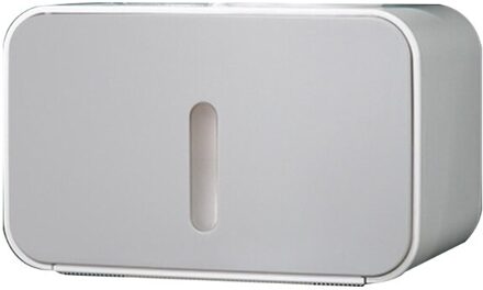 Roll Papier Opbergdoos Wandcloset Tissue Plank Houder Waterdicht Badkamer Lade grijs