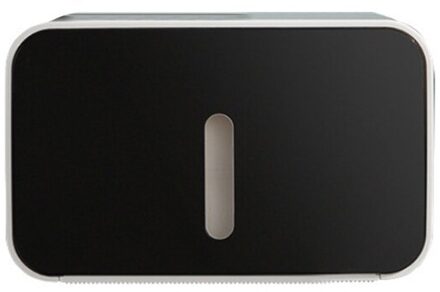 Roll Papier Opbergdoos Wandcloset Tissue Plank Houder Waterdicht Badkamer Lade zwart