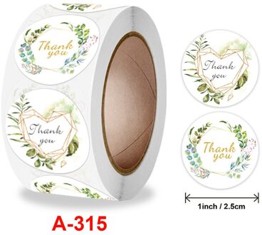 Rolled Bloemen Verjaardag Dank U Stickers Voor Moederdag Decoratie Envelop Seal Sticker Labels A315