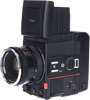 Rollei Tweedehands Rolleiflex mod 2 6006- HFT met 80mm f/2.8 Planar CM2557 Zwart