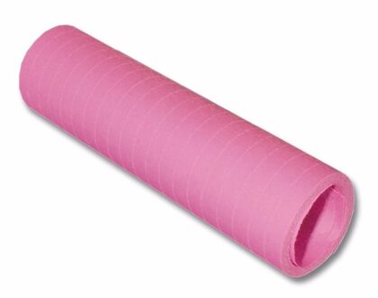 Rollen Serpentines baby roze 4 meter - Serpentines