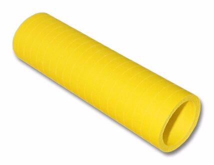 Rollen Serpentines van papier - geel - 4 meter - 14 x 4 cm - Feestartikelen/versieringen