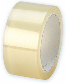 Rollen verpakking tape transparant 5 x 660 cm - Tape (klussen)