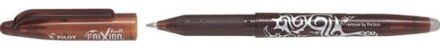roller ball pen - uitgumbaar - 0,7 mm - bruin