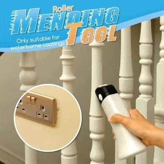 Roller Herstellen Hulpmiddel Multifunctionele Huishoudelijke Gebruik Muur Decoratieve Verf Roller Borstel Handvat Tool Graffiti Removal Tool