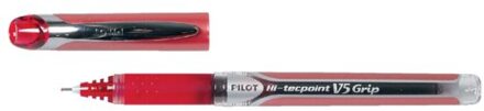 roller Hi-Tecpoint V5 en V7 Grip V5, 0,3 mm, rood