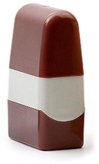 Roller Identiteit Diefstal Bescherming Stempel Voor Bewaken Uw Id Privacy Vertrouwelijke Data Yu-Home bruin