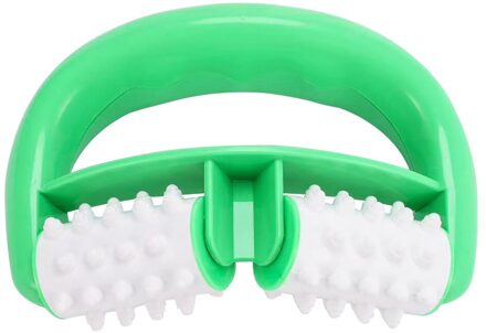 Roller Massager Anti Cellulite Gewichtsverlies Been Buik Hals Massager Afslanken Verlichten Vermoeidheid Massage Stok Gezondheidszorg groen