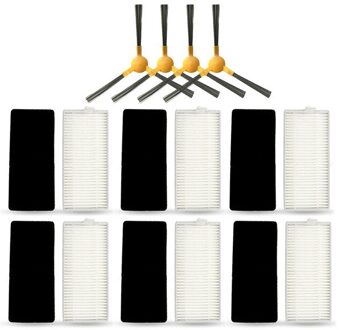 Roller /Side Borstel Voor Mamibot Robot EXVAC660 Accessoires Schoonmaken Mop Huishoudelijke Schoonmaakmiddelen Accessoires Robot Onderdelen Package 6